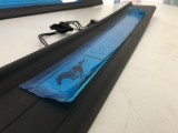 Door Sill Plates, Illuminated (Missing one holder)